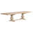 Montsoreau Extendable Pine Round Solid Wood Dining Table