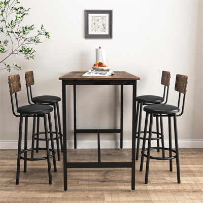 Scarbrough 4 - Person Four Leg Dining Set