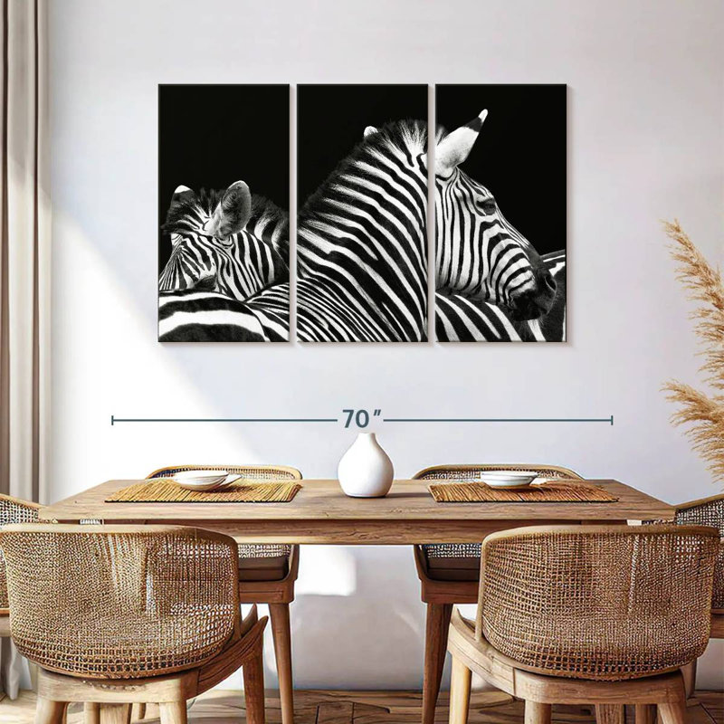 Zebra Stripes Pattern V, 36" H x 57" W