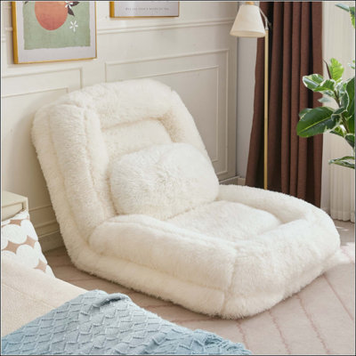 Lit pour chien humain, canapé paresseux, canapé convertible réglable à 5 positions, fauteuil de jeu au sol, chambre à coucher, salon, convient aux jeux, à la méditation, à la détente, et au tissu moelleux