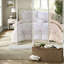Ensembles de literie en coton durable, conception florale réversible pour la maison