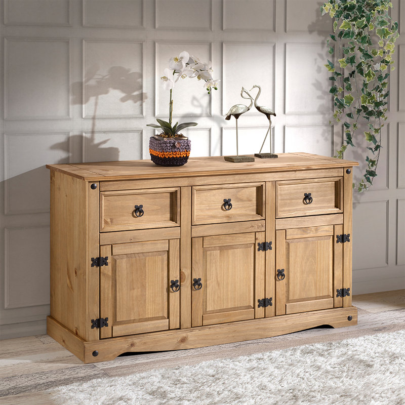 Corona 65.91'' Sideboard, Antique Brown, 29.88" H x 49.25" W x 15.75" D