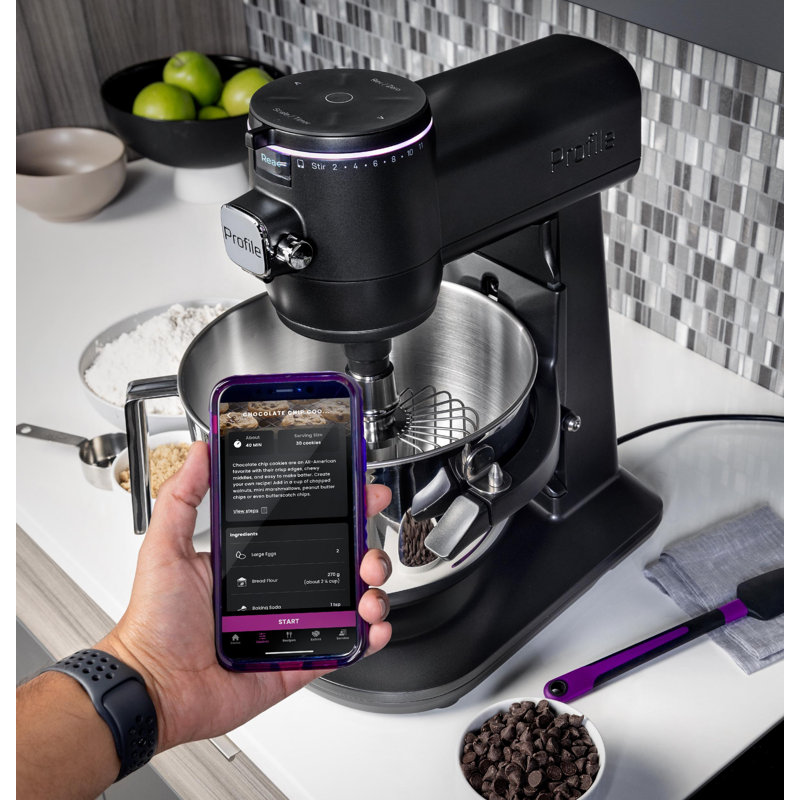 GE Profile Smart Mixer with Auto Sense, Carbon Black