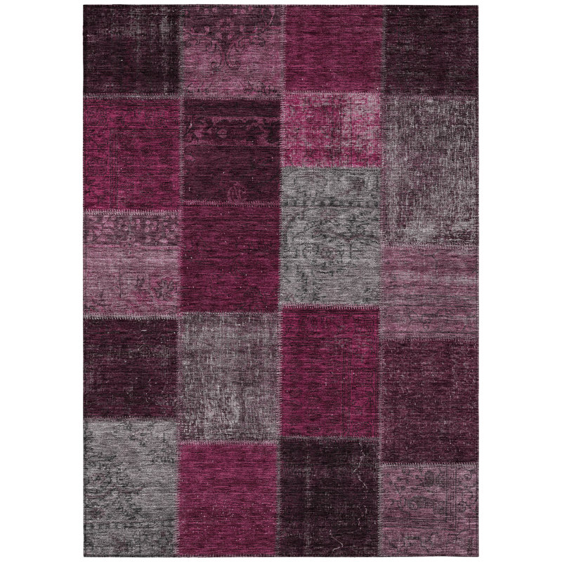 Tapis intérieur / extérieur Ayush, Rectangle 2 pi 6 po x 3 pi 10 po