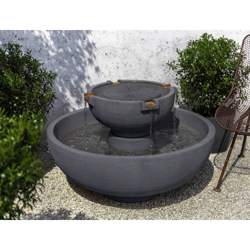 Del Rey Fountain, Lead Antique