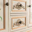 Armoire décorative rétro multifonctionnelle peinte
