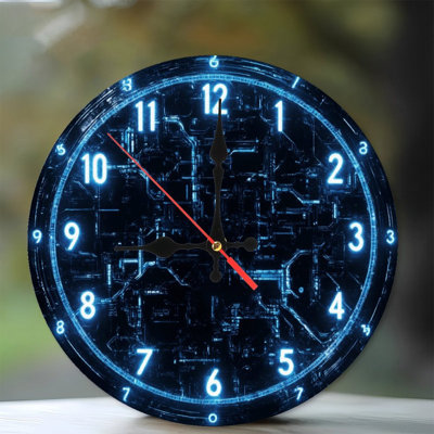 Cadran de l'horloge numérique