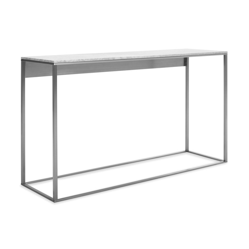 Minimalista 3 - Piece Coffee Table Set, Stainless Steel