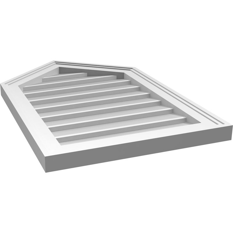 Ventilateur à pignon en uréthane non-fonctionnel Signature, H 28 po x l 18 po x P 1,5 po