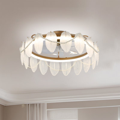 Allegra 12'' Ceiling Fan with LED Lights
