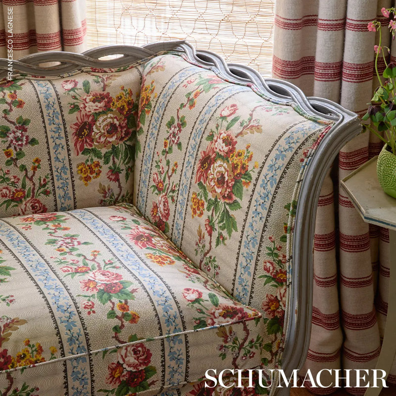 Schumacher X Rita Konig Elizabeth Chintz Fabric