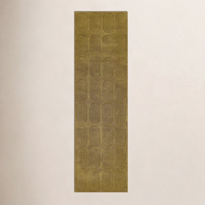 Mazzi Geometric Hand-Loomed Wool Area Rug