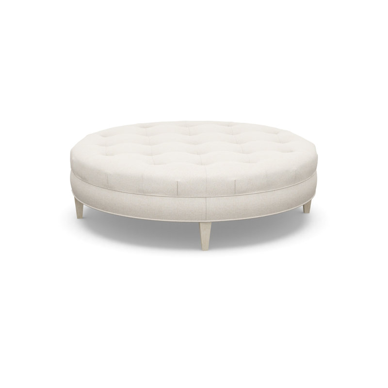 Round Ottoman, 5246-70, Sandstone