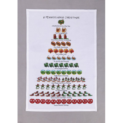 Serviette de noël pour thé de pennsylvanie