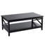 Table basse à 4 pieds avec rangement