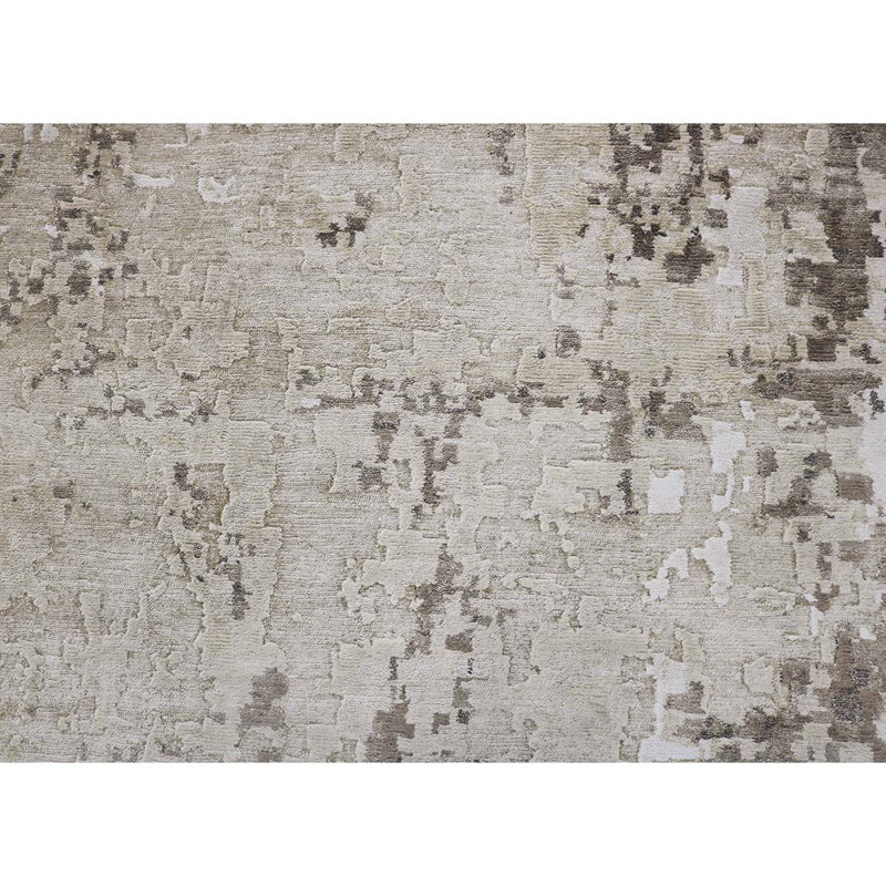 Himalayan Abstract Area Rug, Rectangle 6' x 9'