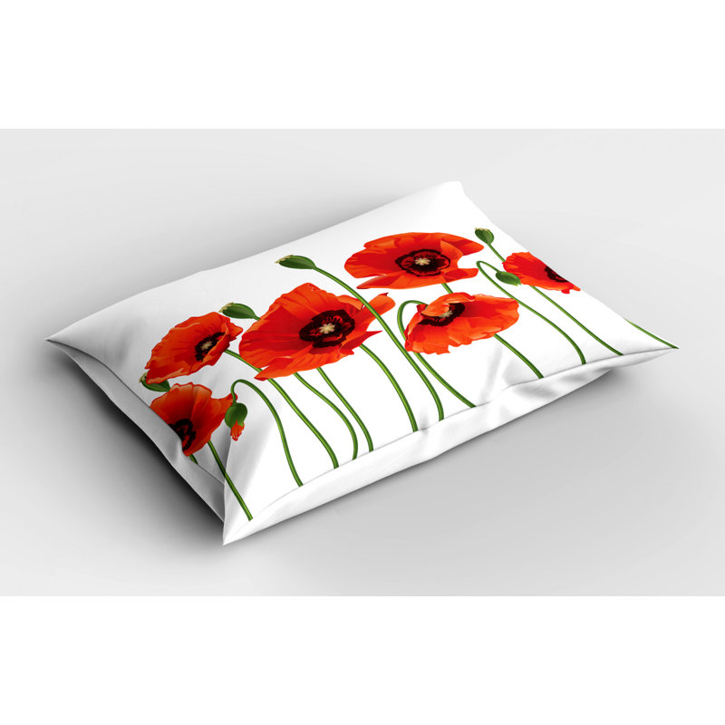 Spring Polyester Sham Set, Standard/Twin