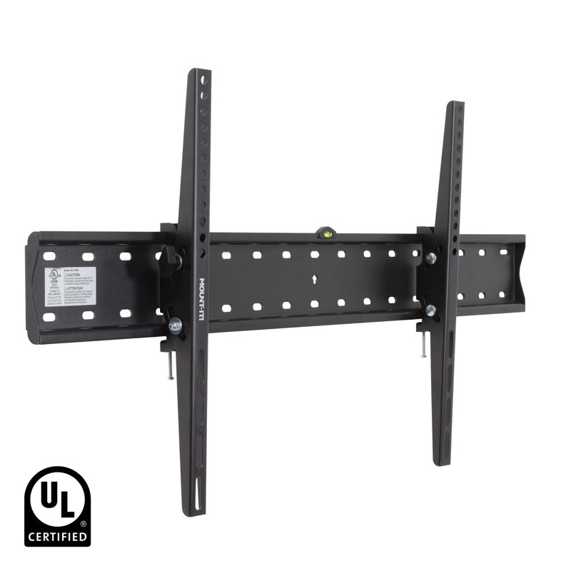 Support mural Mount-it Black Tilt pouvant supporter jusqu'à 110 lb