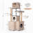 63" Multi-Functional Cat Tree with Litter Box