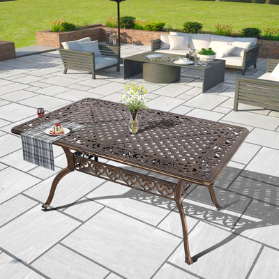 Marmillion Six Person Patio Tables