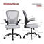 Chaise de bureau ergonomique Oetjen-64433913