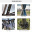 Pavillon de jardin Outsunny, abri de jardin avec toit et filet