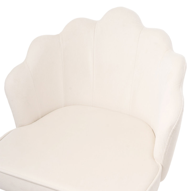 Manufactured Wood Accent Stool, White