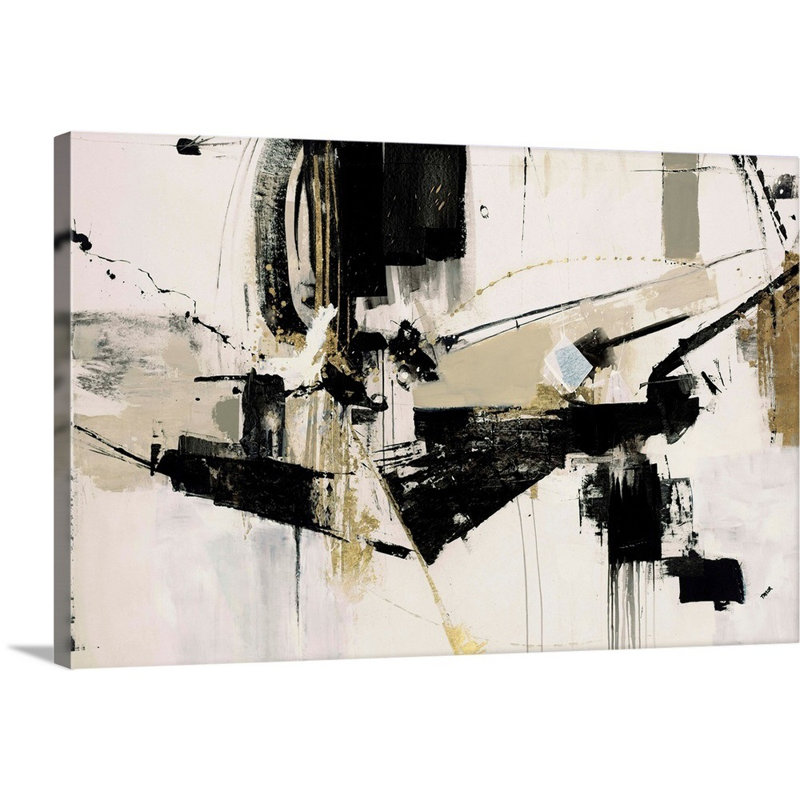 «Perfect Collaps» par Kari Taylor - reproduction d'art sur toile, Toile tendue, H 32 po x l 48 po x P 1,25 po