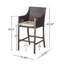 TABOURET DE BAR RIGA