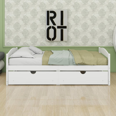 Platform Bed, With Drawers by Mercer41