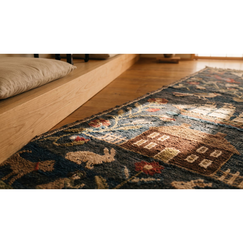 Tapis de couloir Antique Antique