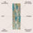Lasley Contemporary POP Modern Abstract Vintage Waterfall Blue/Brown/Orange Rug-1676473411