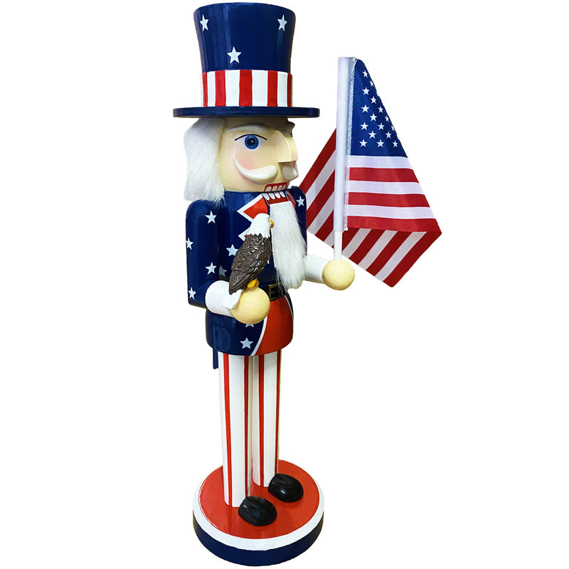 Aeara Independence Day Bird People Nutcracker