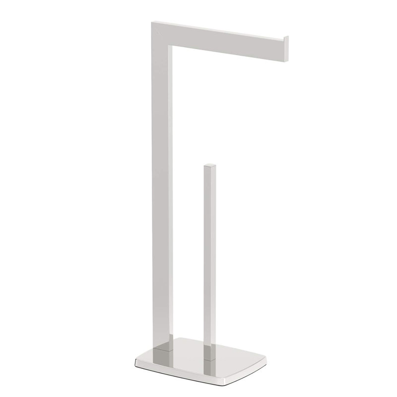 Free Standing Toilet Paper Holder, Chrome