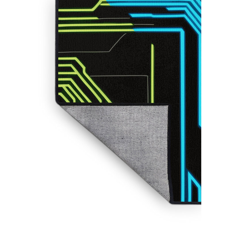 Tapis cybernétique, Rond 8 pi