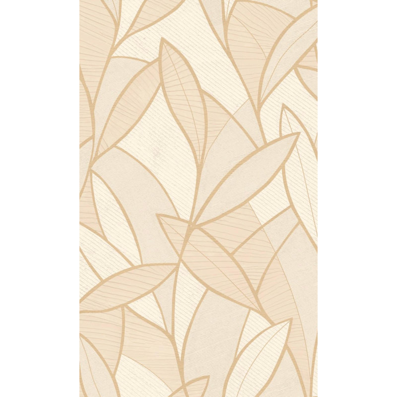Double rouleau floral Yury, Beige