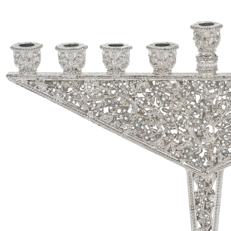 Isadora Menorah, Silver