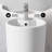 Monaco Circular Basin Pedestal Sink-69519350