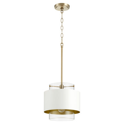 Luminaire suspendu cylindrique à 1 lumière Syren