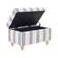 Banc de rangement avec repose-pieds Mercury-1666622644