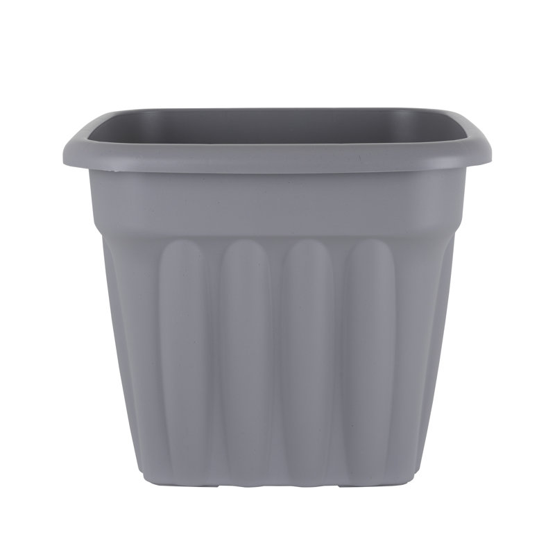 Wham Vista 49cm Square Planter Pack of 4 Upcycle Grey