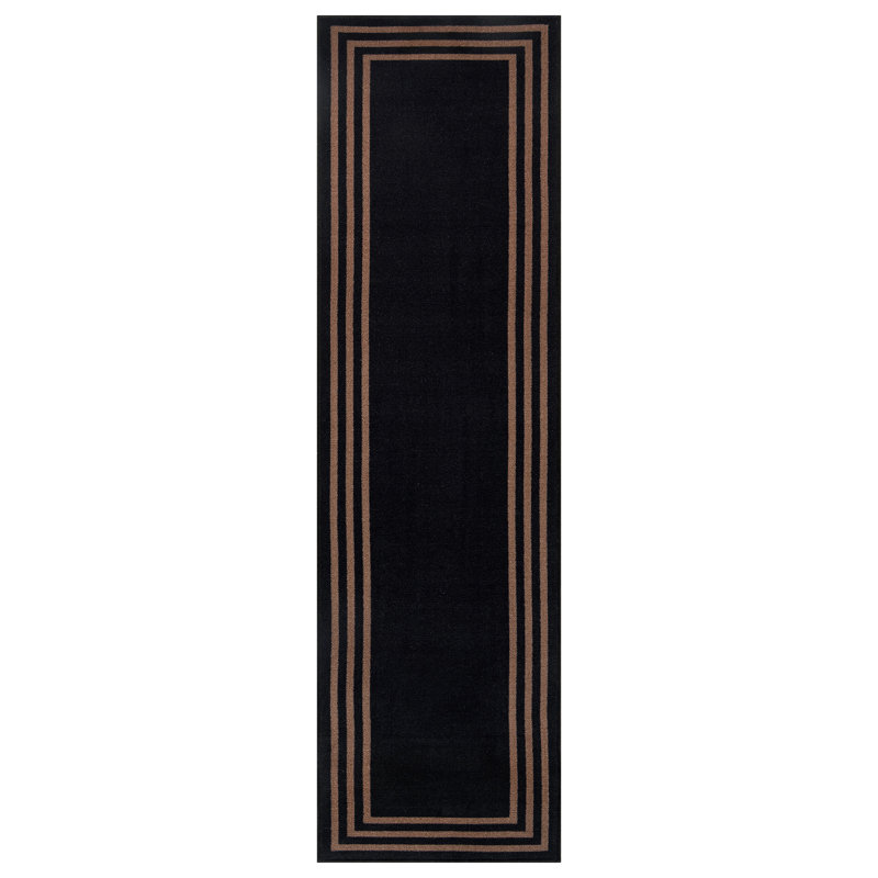 Tapis d'intérieur tissé à la machine Bolky Classic, Mocha, 2 pi x 8 pi