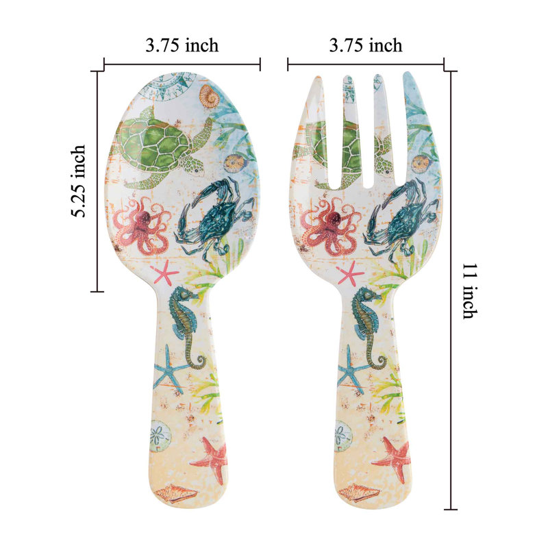 Shipley Melamine Salad Servers