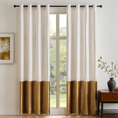 Panneau de rideau occultant en velours. Rideaux en patchwork thermiques et isolants occultants pour fenêtre de chambre ou de salon (lot de 2)