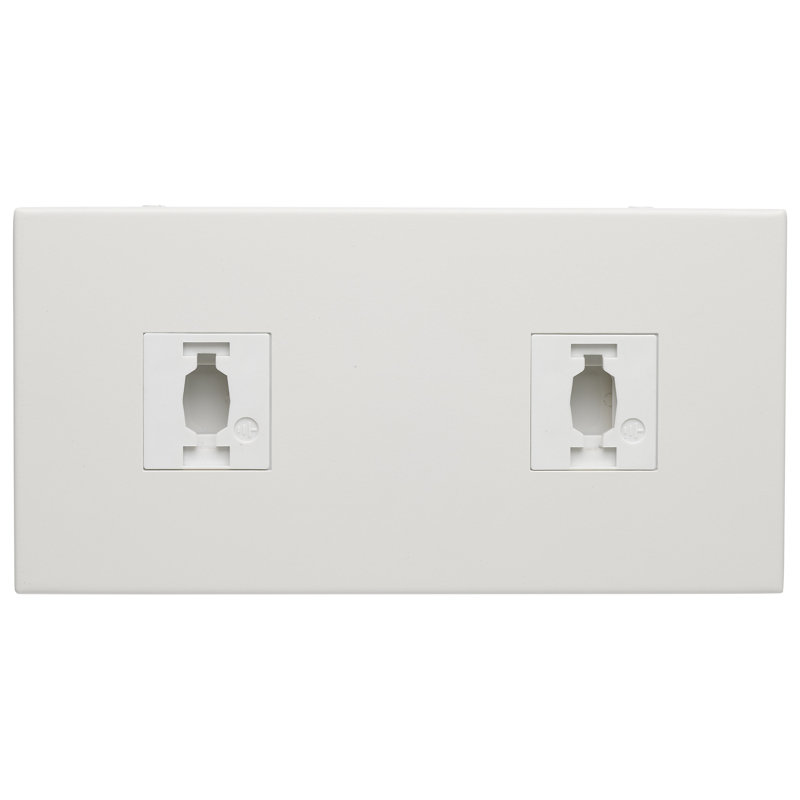 Double adaptateur monopoint, Blanc
