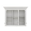 Armoire à pharmacie à miroir 35 po, unité murale avec 5 tablettes fermées personnalisables