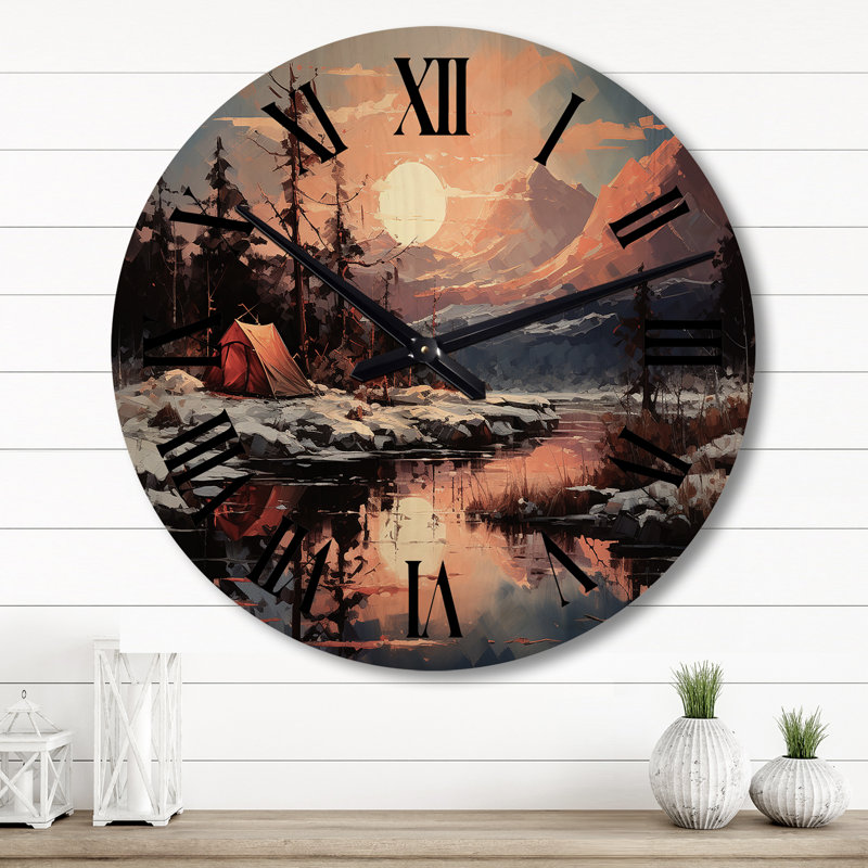 Horloge murale Wicham, Grand