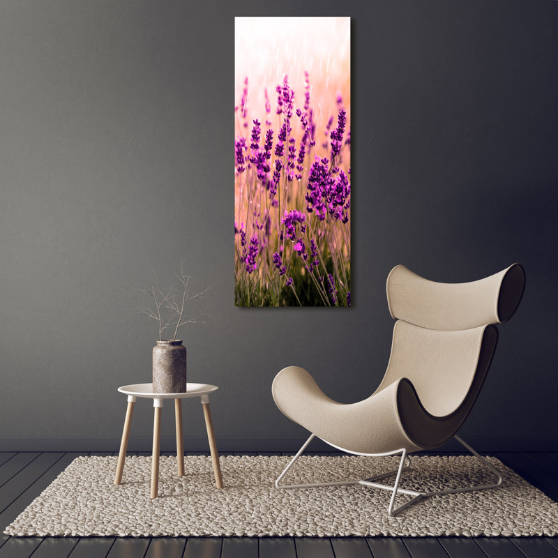 Lavender Field - Wrapped Canvas Print
