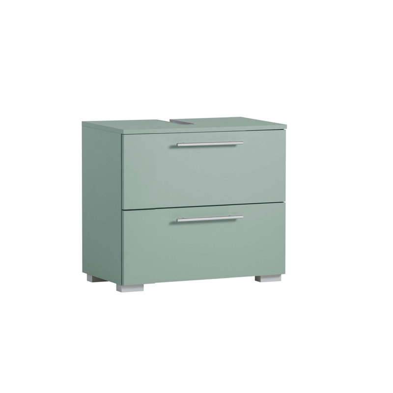 Chickamauga 60.2 mm Single Double Bathroom Vanity Base, pistazie