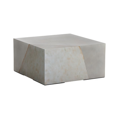 Kyson Outdoor Square Coffee Table